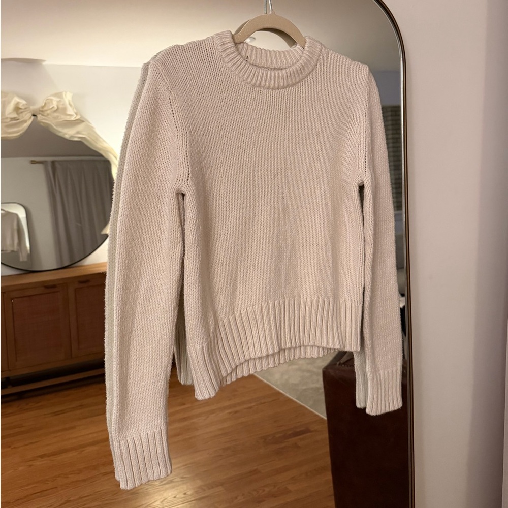 Jenni kayne preowned Cream Knit Women's Sweater